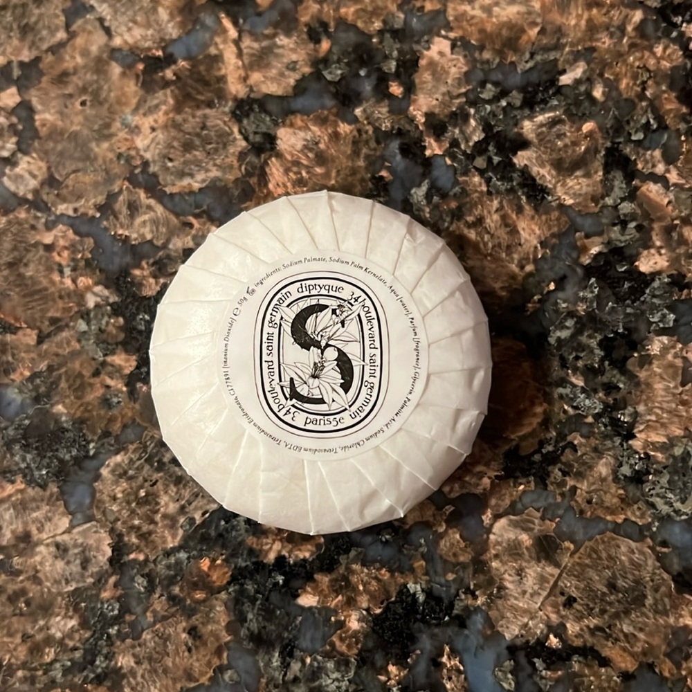 NWT 50grams (1.67oz) Diptyque 34 Boulevard Saint Germaine Large Bar Soap